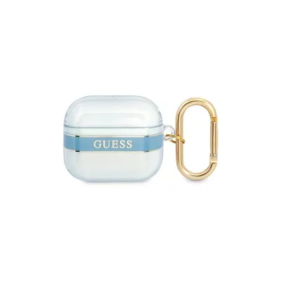 Produktbild von Guess Gua3Hhtsb Airpods 3 Hülle Blau/Blaue Strap-Kollektion