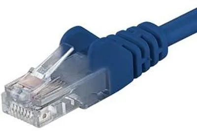 Immagine prodotto di Cavo patch PREMIUMCORD CAT6a S-FTP, RJ45-RJ45, AWG 26/7 1m blu (sp6asftp010B)