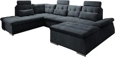 Immagine prodotto di Divano ad angolo Divano UForm zona giorno suite letto imbottito funzione divano letto nuovo
