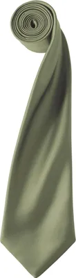 Produktbild von Premier - "Colours" Krawatte für Herren/Damen Uni PC6853 (Einheitsgröße) (Oliv)