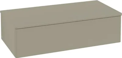 Produktbild von V&B Waschtischunterschrank mit Frontstruktur -Beleuchtung Antao 100x26,8x50cm, WBP botti., bla m Lac