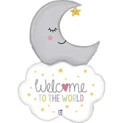 Produktbild von ABC Shape Welcome Baby Mond ca. 106cm