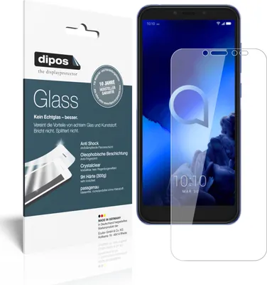 Zdjęcie produktu dla 1x Folia ochronna dla Alcatel 1S - Anti-Shock 9H Film dipos Glass Plastic Glass