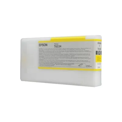 Produktbild von Epson T6534 Yellow-Tintenpatrone (200 ml), Gelb, Tinte auf Pigmentbasis, 200 ml, 1 Stück(e)