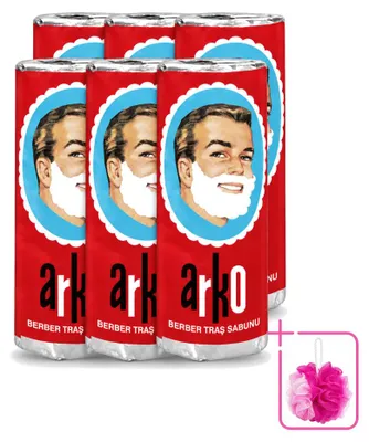 Obrázok produktu pre 6 x Arko mydlo na tvár – ošetruje a chráni pokožku – 75 ml – výhodný balík – 6 kusov