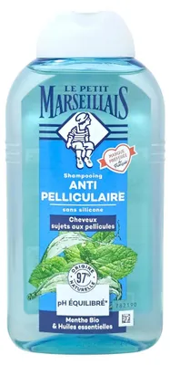 Obrázek produktu pro Le Petit Marseillais šampon proti lupům s rostlinnými oleji pro normální vlasy