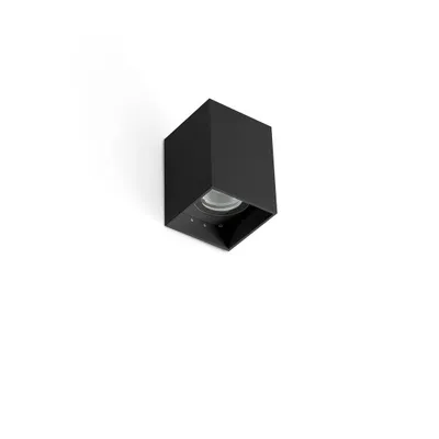 Produktbild von KOV 1L Quadratische schwarze Wandleuchte 3000K 14° 71792-231