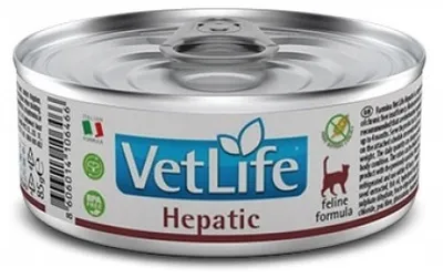 Image de Vet Life Natural Cat konz. Hépatique 85g