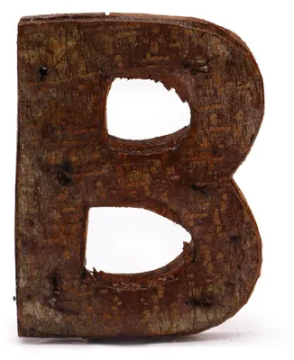Obrázok produktu pre Drevo, rustikálne, "B" (12) - Malé, 7 cm