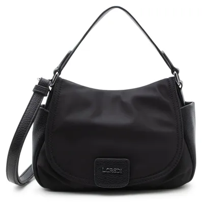 Image de L.CREDI sac à épaule sac à épaule bandoulière Sadma Flapbag Schwarz noir
