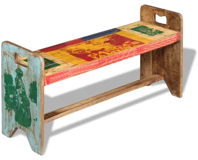 Obrázok produktu pre vidaXL Lavička Cola Old Wood 100x30x50 cm
