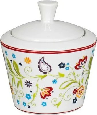 Produktbild von Flirt by R&B 42894 'Doppio Shanti' Zuckerdose mit Deckel, Paisley-Muster, 230 ml (1 Stück)