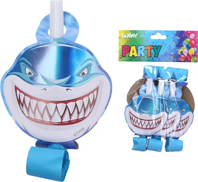Produktbild von Partystreusel Hai 6 Stk