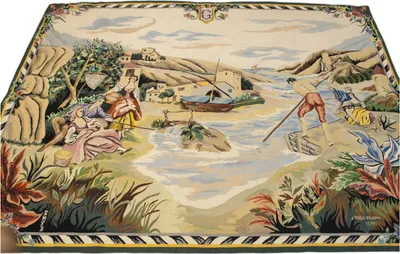Obrázok produktu pre Aubusson gobelín klasický figuratívny Pôvod: Francúzsko 205x150 cm