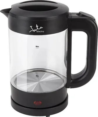 Produktbild von JATA HA702 elektrischer Wasserkocher 1.2 L 1500 W Schwarz, Transparent