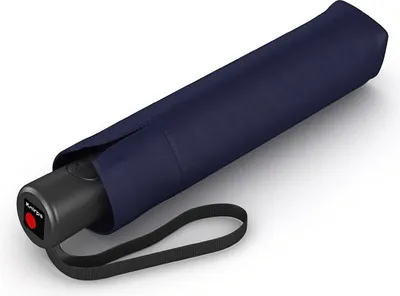 Produktbild von Knirps A.200 Duomatic Regenschirm Taschenschirm sturmfest navy blau