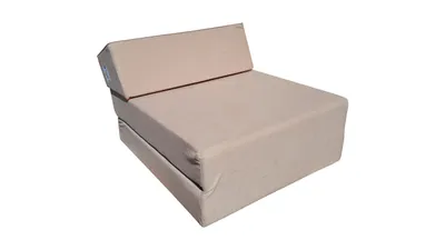 Obrázek produktu pro Natalia Spzoo - Skládací matrace 160x60x12 cm pro klidný spánek - Skládací matrace s podhlavníkem a snímatelným potahem - BÉŽOVÝ