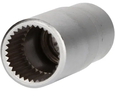 Produktbild von KS Tools 460.2490, Buchse, 1/2", 1 Kopf/Köpfe, Chrom-Vanadium-Stahl, DIN 3120, ISO 1174, 59 g