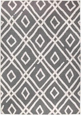 Productafbeelding van Astra kortpolig vloerkleed SERINA, donkergrijs, 120 x 170 cm