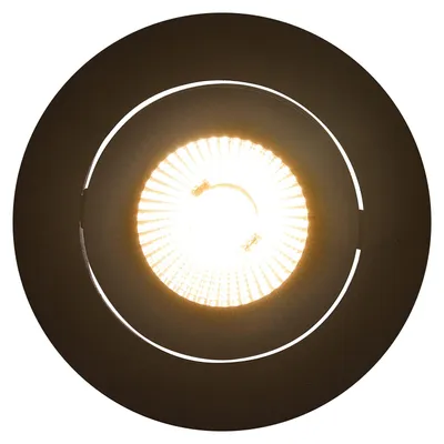Obrázok produktu pre Výklopný LED reflektor NORDLUX Aliki IP44, Variant: Ø 96 x 45 mm, LED, 2700 K, 600 lm, čierny