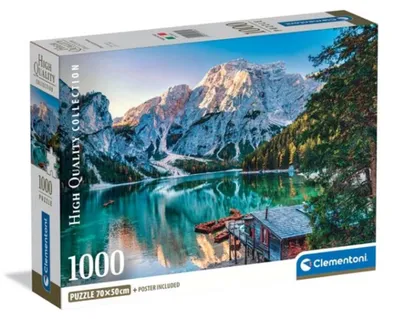 Zdjęcie produktu dla Clementoni 1000 pcs. CB HQC Emerald Lake Braies