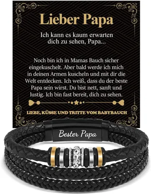 Produktbild von Armband Edelstahl geflochten, Gravur 'I Love You', Herren, Geschenk für den Valentinstag