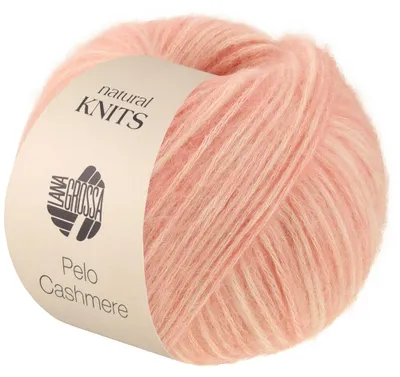 Produktbild von Lana Grossa - Pelo Cashmere 0008 rosa rohweiß