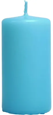 Produktbild von Kerzen, H 100 mm, D 50 mm, Hellblau, 6 Stk/ 1 Pck [HOB-596116]