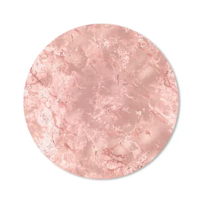 Produktbild von MuchoWow® Mauspad Mousepad Marmor - Weiß - Rosa 50x50 cm - Mousepads - Maus Mat - Pad - Mausunterlage - Vinyl