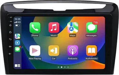 Immagine prodotto di Autoradio con Bluetooth e CarPlay per Lancia Ypsilon (2012-2020) - Compatibile con Apple e Android - Impianto stereo con sistema di navigazione - 2 GB di RAM, 64 GB di memoria interna