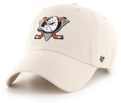 Produktbild von '47 Brand NHL Anaheim Ducks '47 CLEAN UP Cap Bone