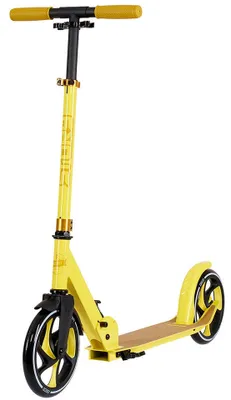 Produktbild von Story Urban Go Step Yellow, der Faltroller für Kinder und Erwachsene