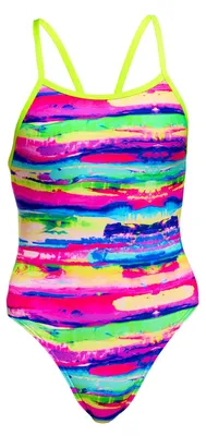 Produktbild von Funkita Paint Patch Badeanzug Mädchen, Kinder Größen:176