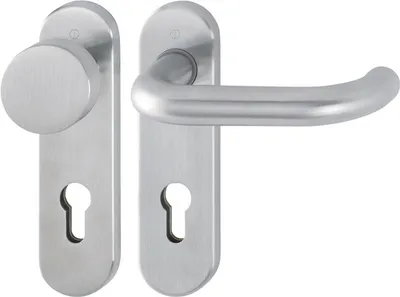 Immagine prodotto di HOPPE Set di rosette corte Paris E58/353K/138Z VA F69 PZ rd Wechselgrt - 3296687