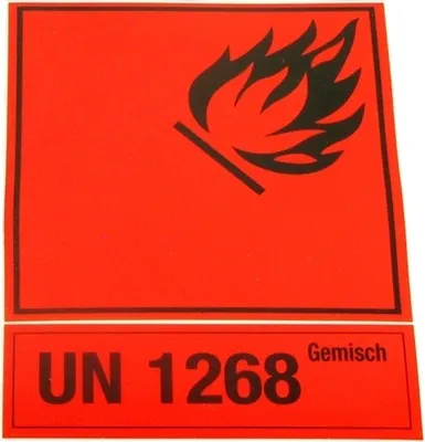 Produktbild von Aufkleber für Benzinkanister: 'Gemisch'