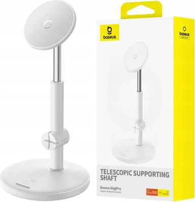 Immagine prodotto di Baseus Magpro Supporto magnetico per telefono (bianco)