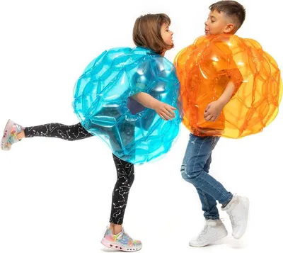 Produktbild von InnovaGoods Riesiger aufblasbarer Bumper-Bubble-Ball Bumpoy 2 Stück