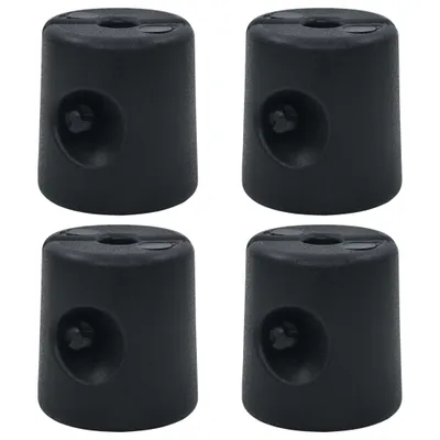 Produktbild von Cloris DesignMöbel Pavillon Dächer und -Seitenteile - Schwarz Pavillon-Gewichte 4er-set PE Schwarz Schlichtes4811205