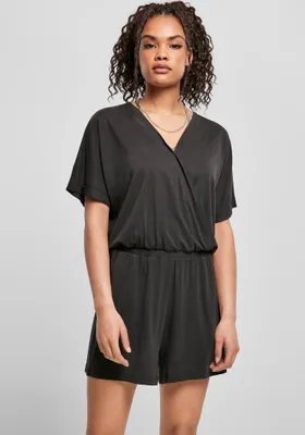 Zdjęcie produktu dla Urban Classics Ladies - MODAL Short Jumpsuit schwarz - XS
