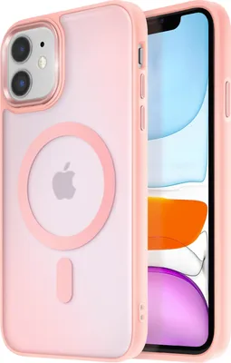 Produktbild von Avizar, MagSafe Hülle für Apple iPhone 11 Frost Color, Rosa
