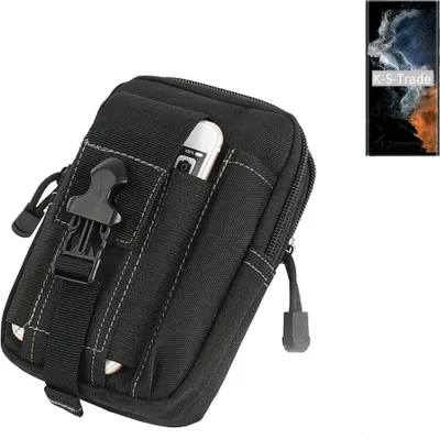 Produktbild von K-S-Trade Gürtel Tasche kompatibel mit Samsung Galaxy S22 Ultra Exynos Gürteltasche Holster Schutz Hülle Handy Hülle Smartphone outdoor