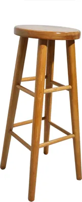 Produktbild von Barhocker Holzhocker Buche Barstuhl Stuhl massivholz 80 cm (Erle)