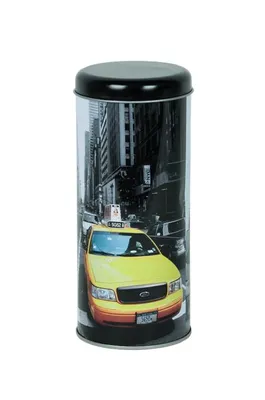 Produktbild von Kaffeepaddose Kaffeepad Dose Vorratsdose Kaffee Pulver Bohnen mit New York Motiv, Design:3