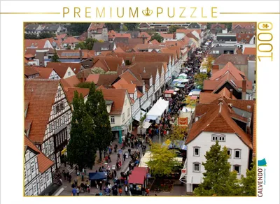 Produktbild von Calvendo Oktobermarkt in Burgdorf 1000 Teile Puzzle quer 640x480mm, CALVENDO; 7403242
