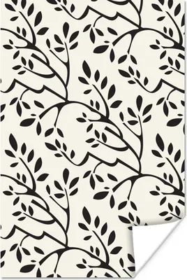 Produktbild von MuchoWow® Poster Natur - Muster - Baum 40x60 cm - Plakate für die Wand - Poster Babyzimmer