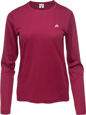 Productafbeelding van Martes Essential langarmshirt, paars, maat M, dames, paars, maat M