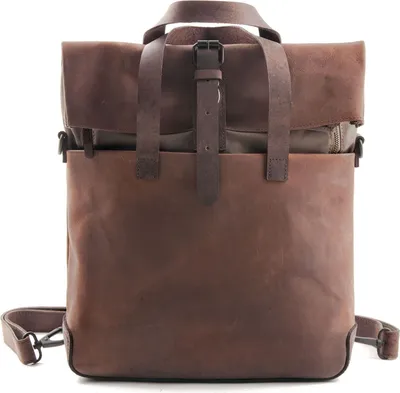 Produktbild von HAROLD'S Leder Freizeitrucksack Rucksack mit Laptopfach Twister Backpack Natur braun