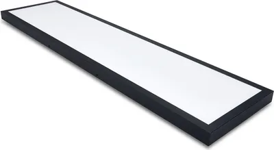 Produktbild von KOLORENO Deckenlampe LED 50W, 300x1200x38mm, Schwarz, Neutralweiß (4500K)