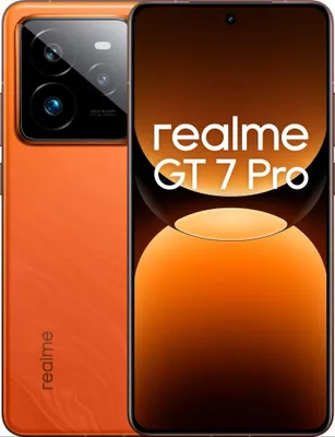 Produktbild von realme GT 7 Pro, 17,2 cm (6.78"), 12 GB, 256 GB, 50 MP, Android 15, Orange