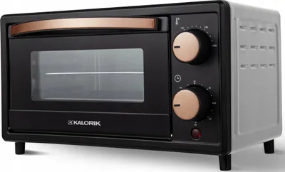 Produktbild von Minibackofen 10L Schwarz Wirtschaftlich Funktional Kompakt Zubehör Timer